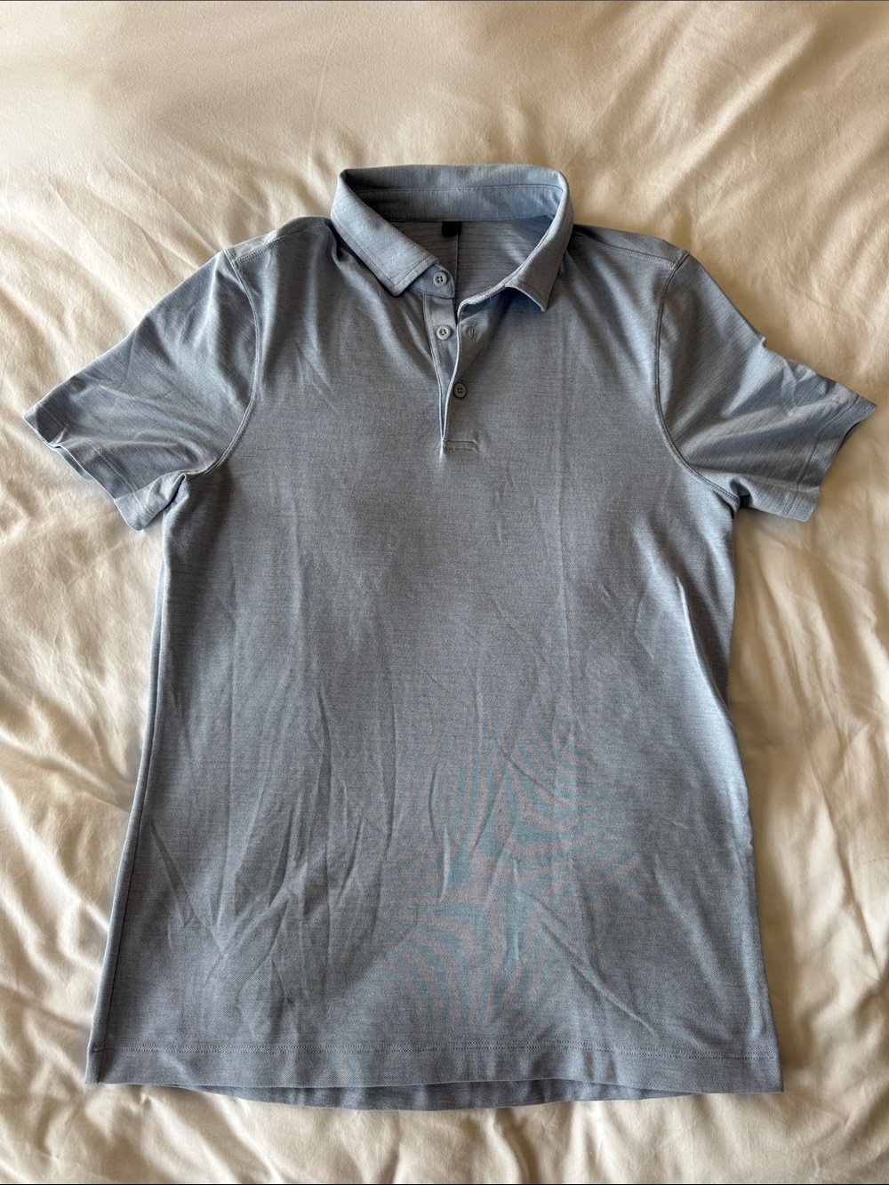 lululemon athletica Men's Sky Blue Polo